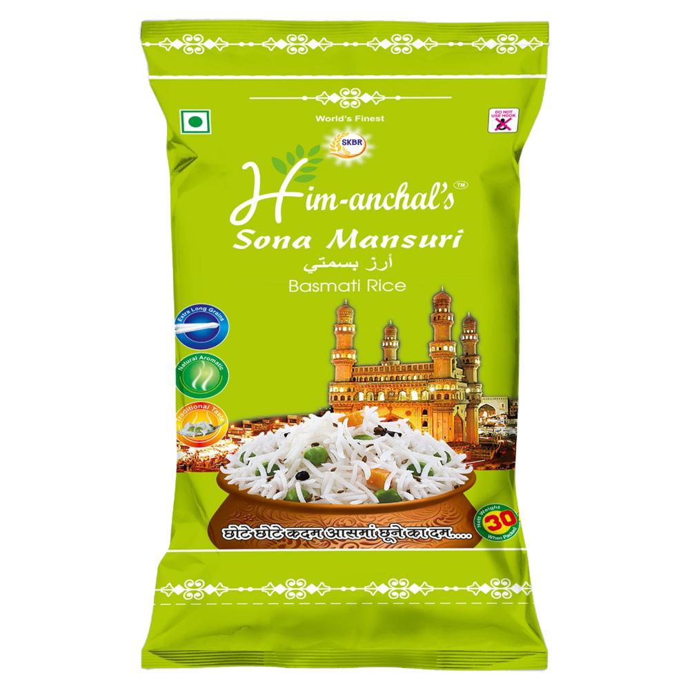 HIMANCHAL SONA MASOORI B RICE 30 KG BAG