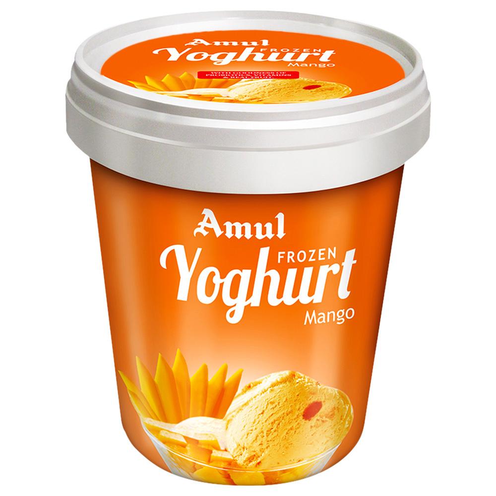 Amul Mango Frozen Yogurt 125 ml (Container)