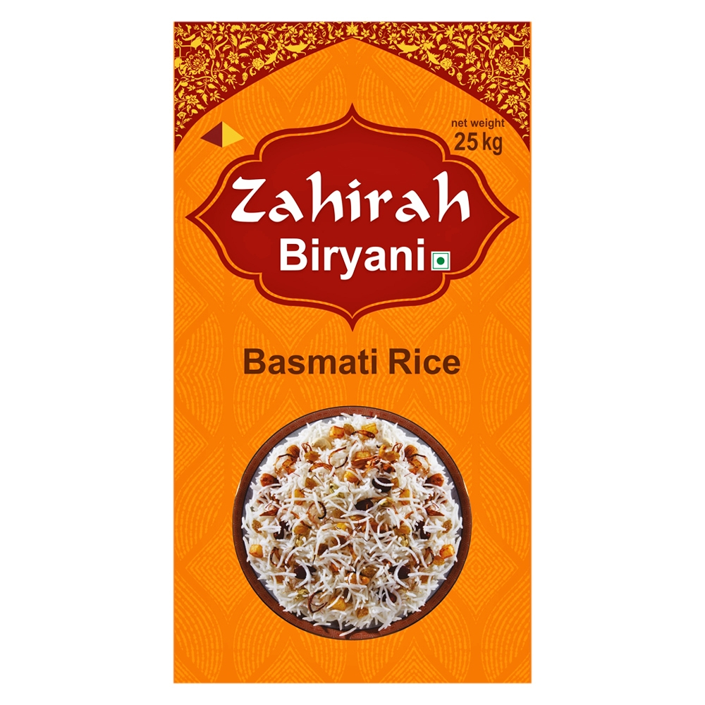 Zahirah Biryani Basmati Rice 25 kg