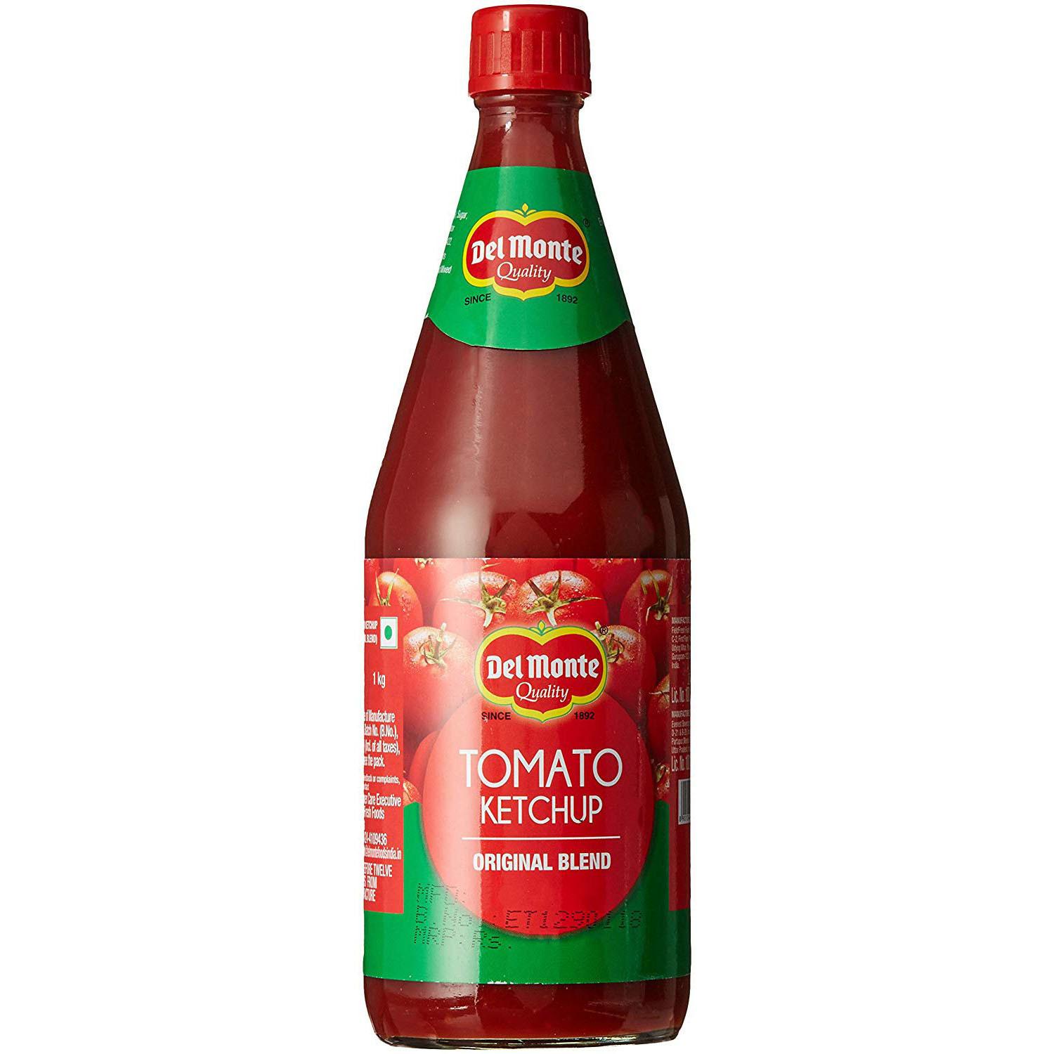 Del Monte Original Blend Tomato Ketchup Glass Bottle (1kg)