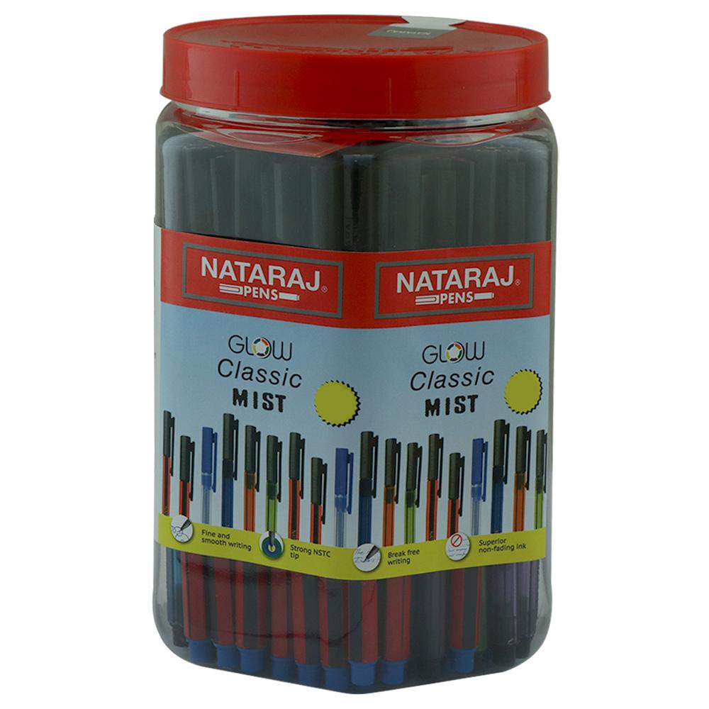 Nataraj GCM Ball Pen Blue Jar (100pcs)