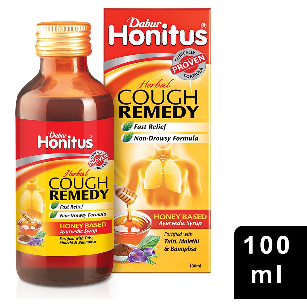 Dabur Honitus Cough Remedy Syrup 100 ml