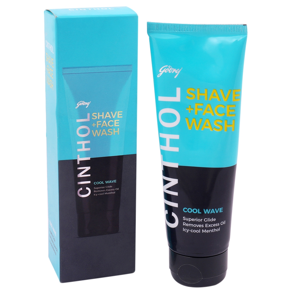 Cinthol Cool Wave Shave + Face Wash 100 g