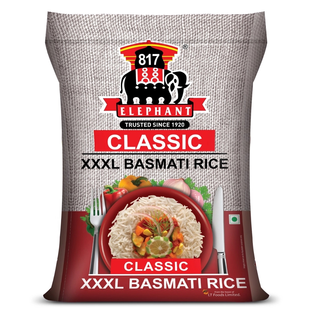 Elephant 817 Classic XXXL Basmati Rice 30 kg