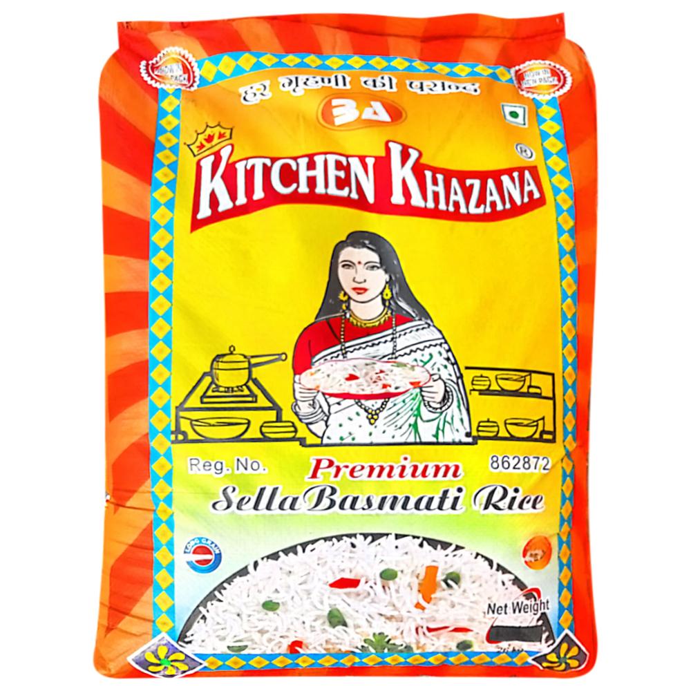 Kitchen Khazana Sella Basmati Rice 26 kg