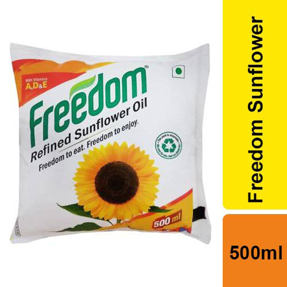 Freedom Refined Sunflower Oil 500 ml