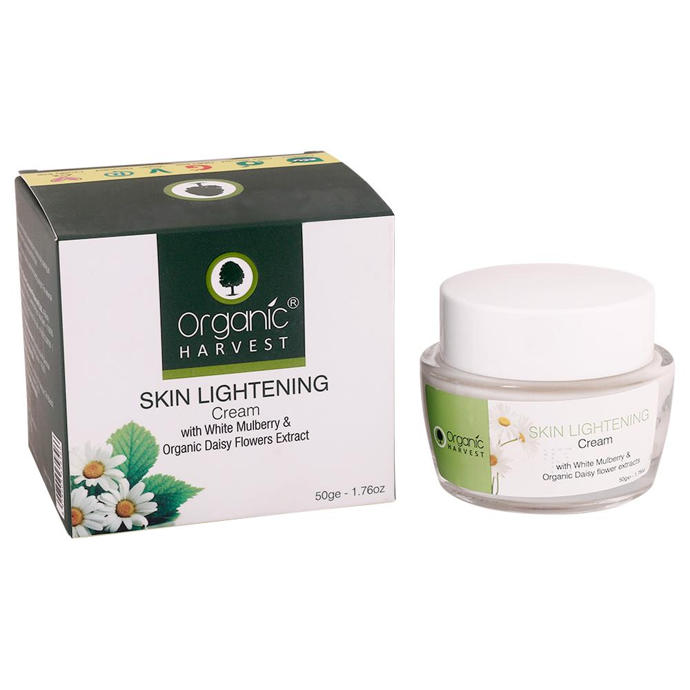 Organic Harvest Skin Lightening Cream with White Mulberry & Daisy